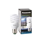 PANASONIC หลอดประหยัดไฟแบบเกลียว ECO 15 วัตต์ (DAY LIGHT)